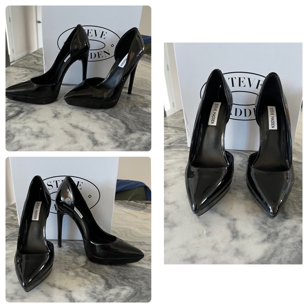 Steve Madden Vixen black heels